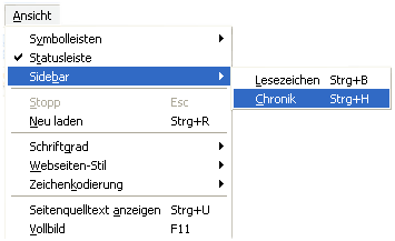 Verschachteltes Menü